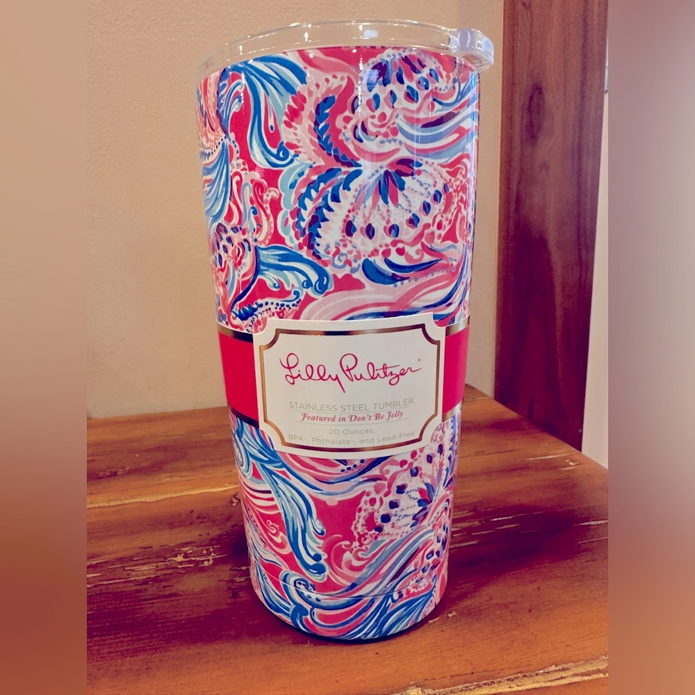 NWT- Lilly Pulitzer Stainless Steel Insulated Tumbler color: don’t be jelly